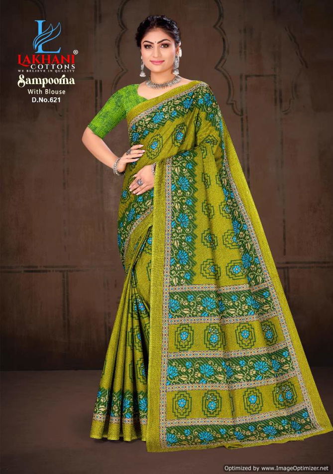 Sampoorna Vol 6 By Lakhani Cotton Printed Daily Wear Sarees Wholesale Market In Surat
